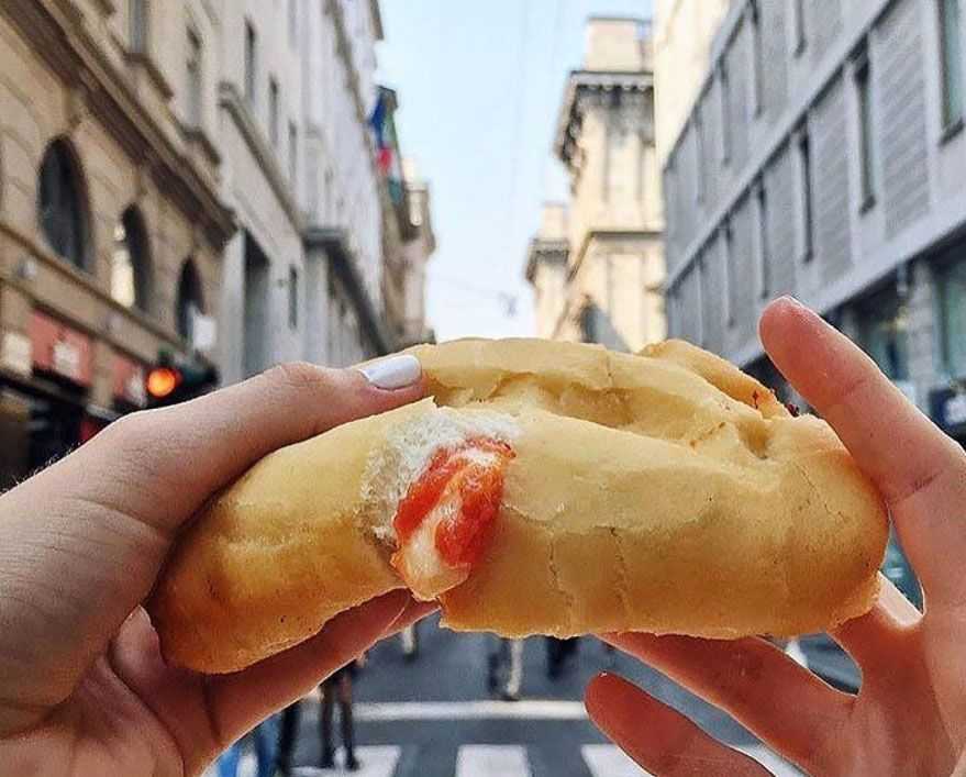 panzerotti Luini в Милане