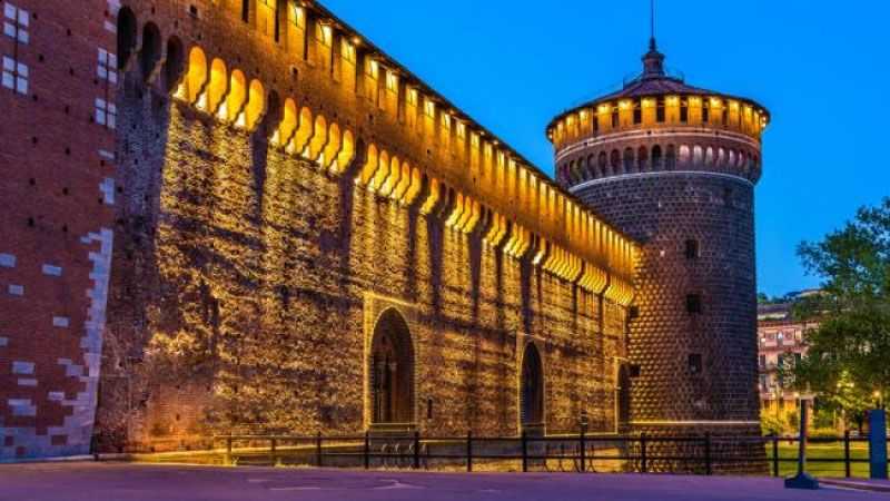 Castello Sforzesco в Милане