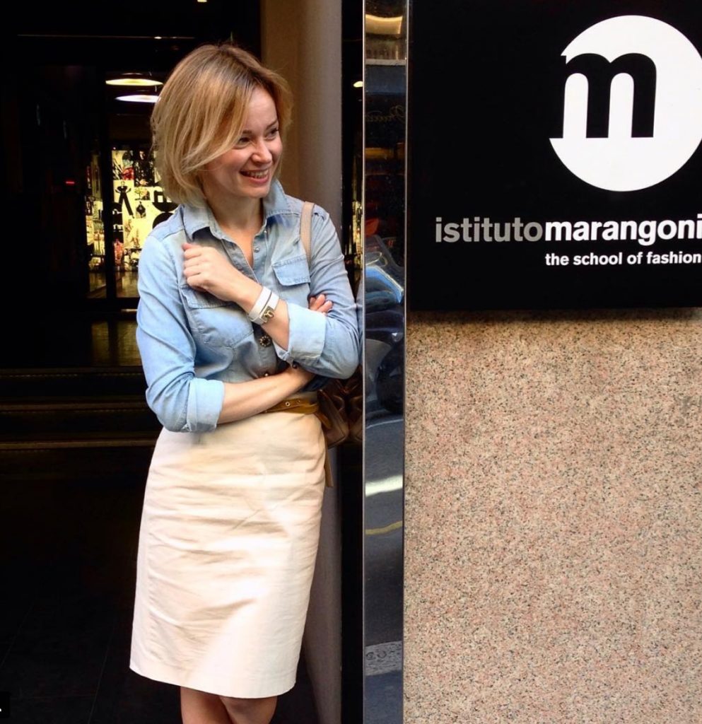 Anna Sergienko шоппер в Милане